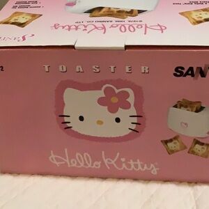 Vintage HELLO KITTY Sanrio Toaster SK-KT2 new in box, unopened.